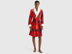 Tartan robe
