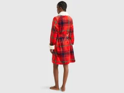 Tartan robe