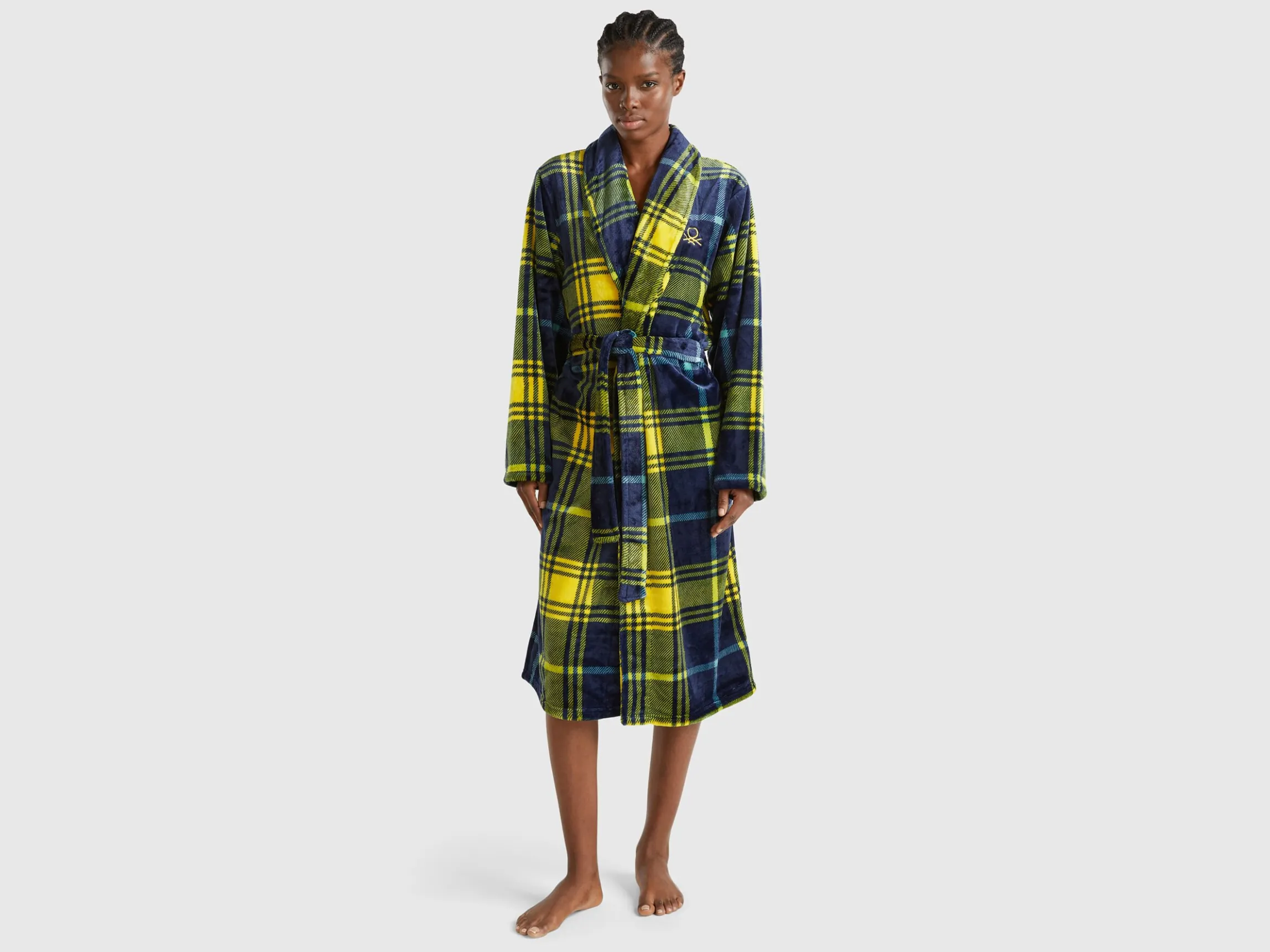 Tartan robe