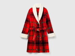 Tartan robe