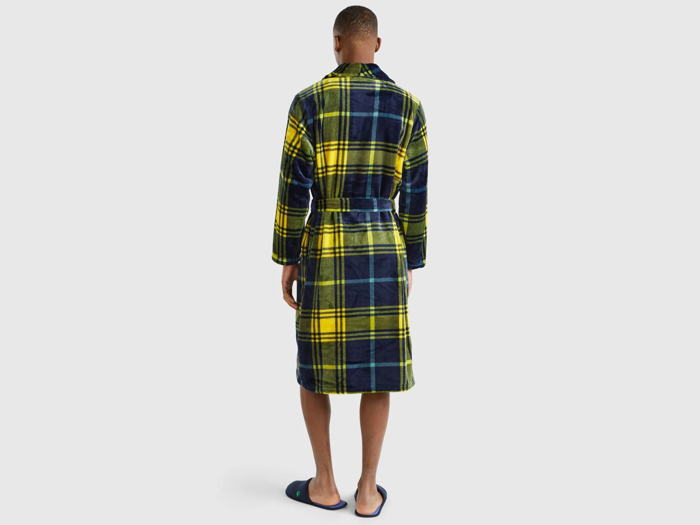 Tartan robe