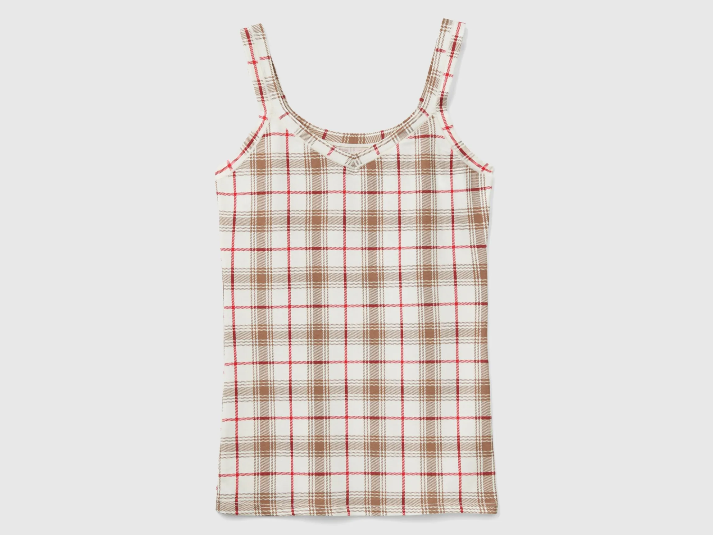 Tartan tank top