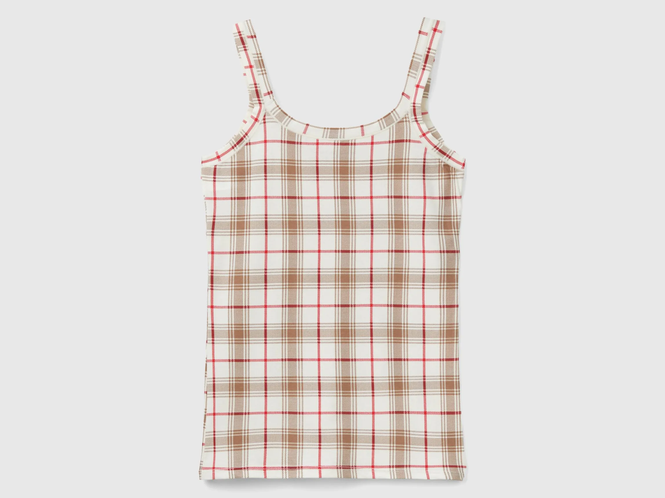 Tartan tank top