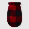 Teddy check coat for dogs