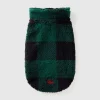 Teddy check coat for dogs