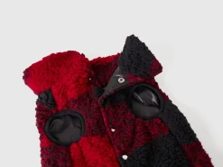 Teddy check coat for dogs