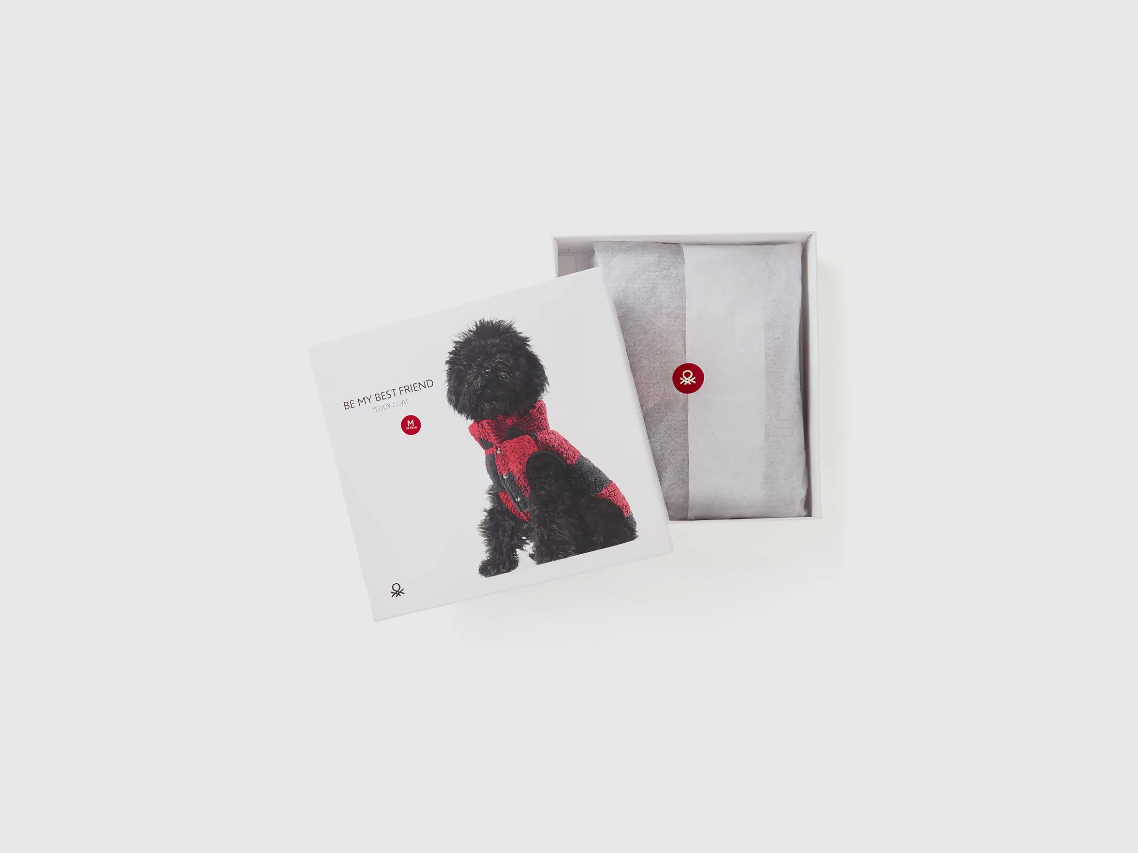 Teddy check coat for dogs