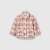 Teddy check jacket