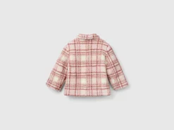 Teddy check jacket