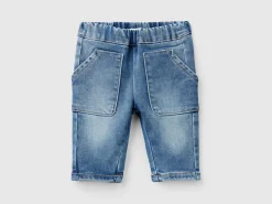 Thermal jeans with pockets