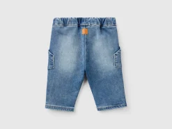 Thermal jeans with pockets