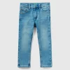 Thermal skinny fit jeans