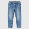 Thermal skinny fit jeans
