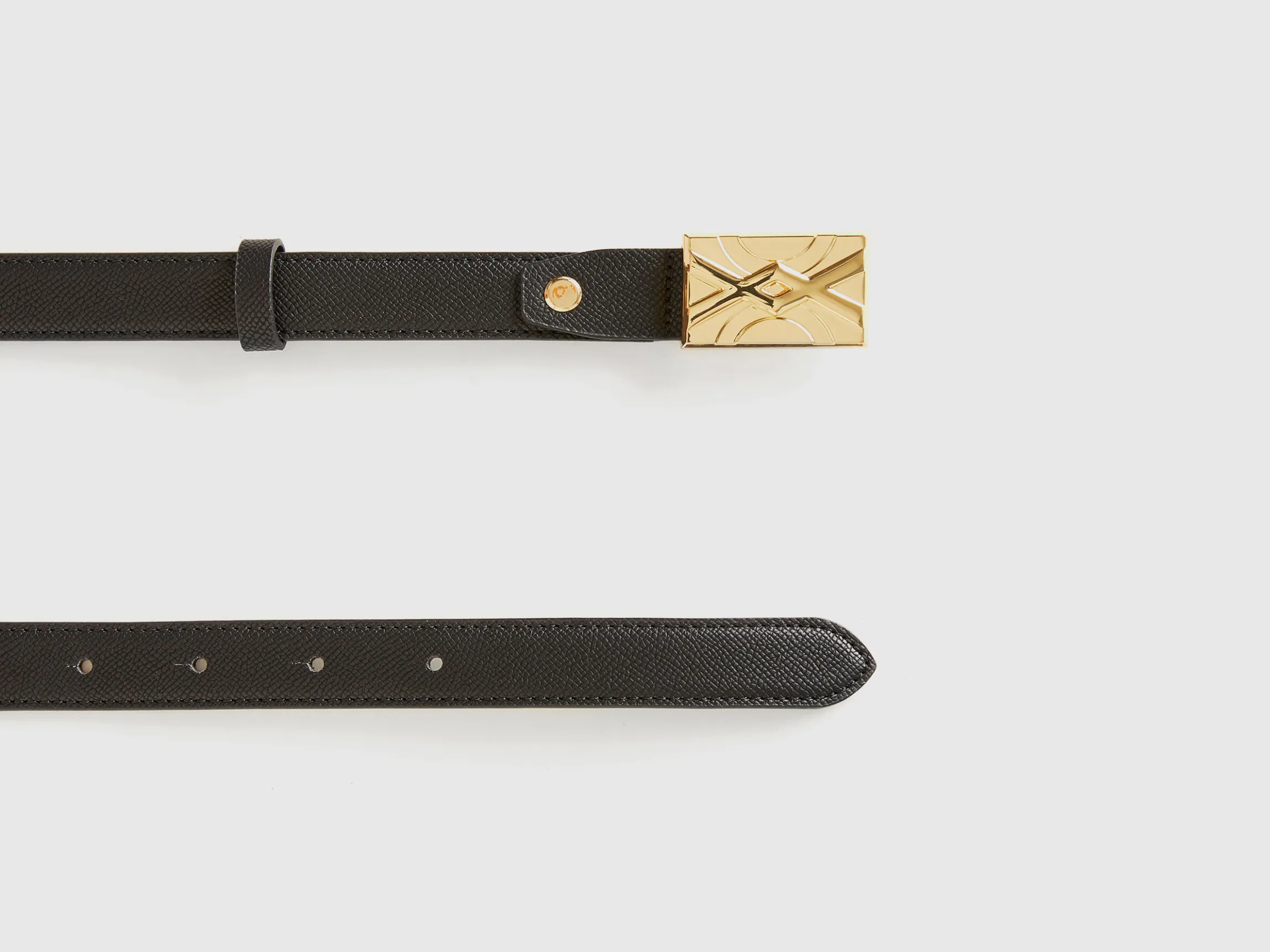 Thin black belt