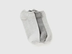 Three pairs of short socks