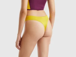 Three sports briefs in recycled fabric
