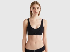 Triangle bra in recycled nylon blend