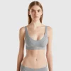 Triangle bra in recycled nylon blend