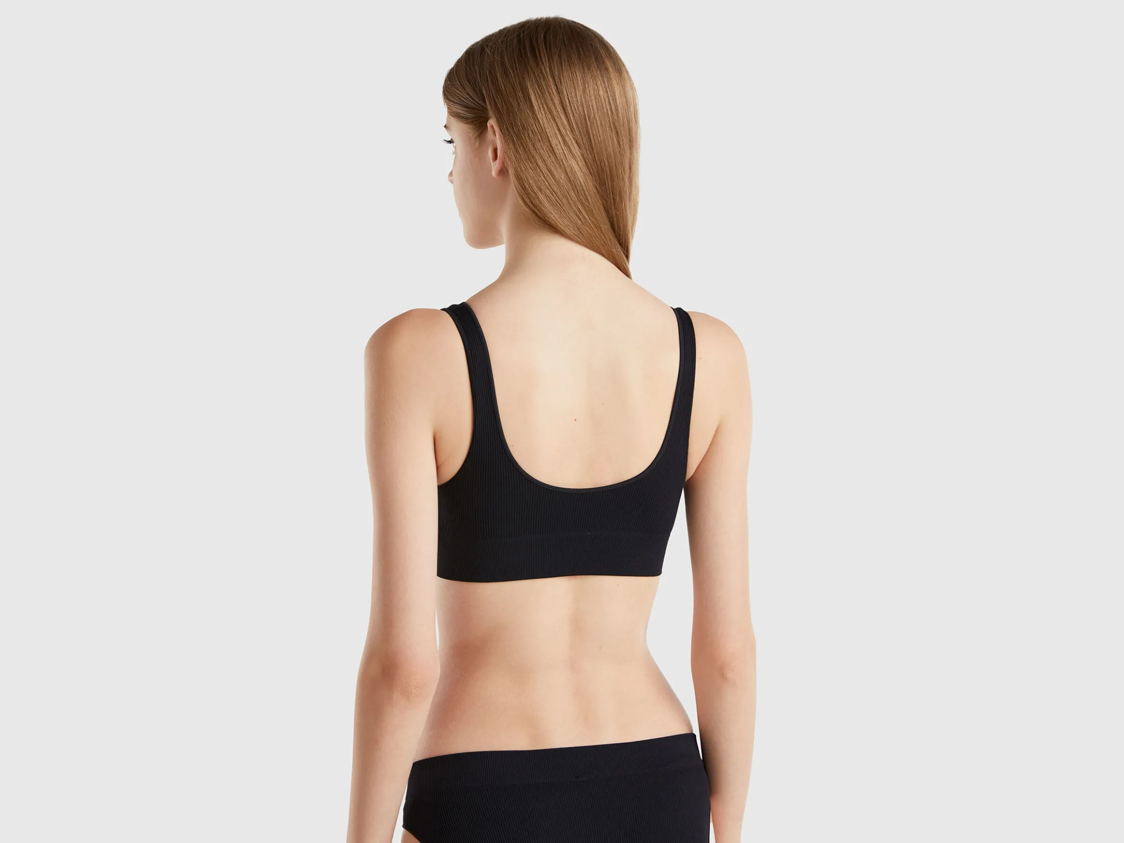 Triangle bra in recycled nylon blend
