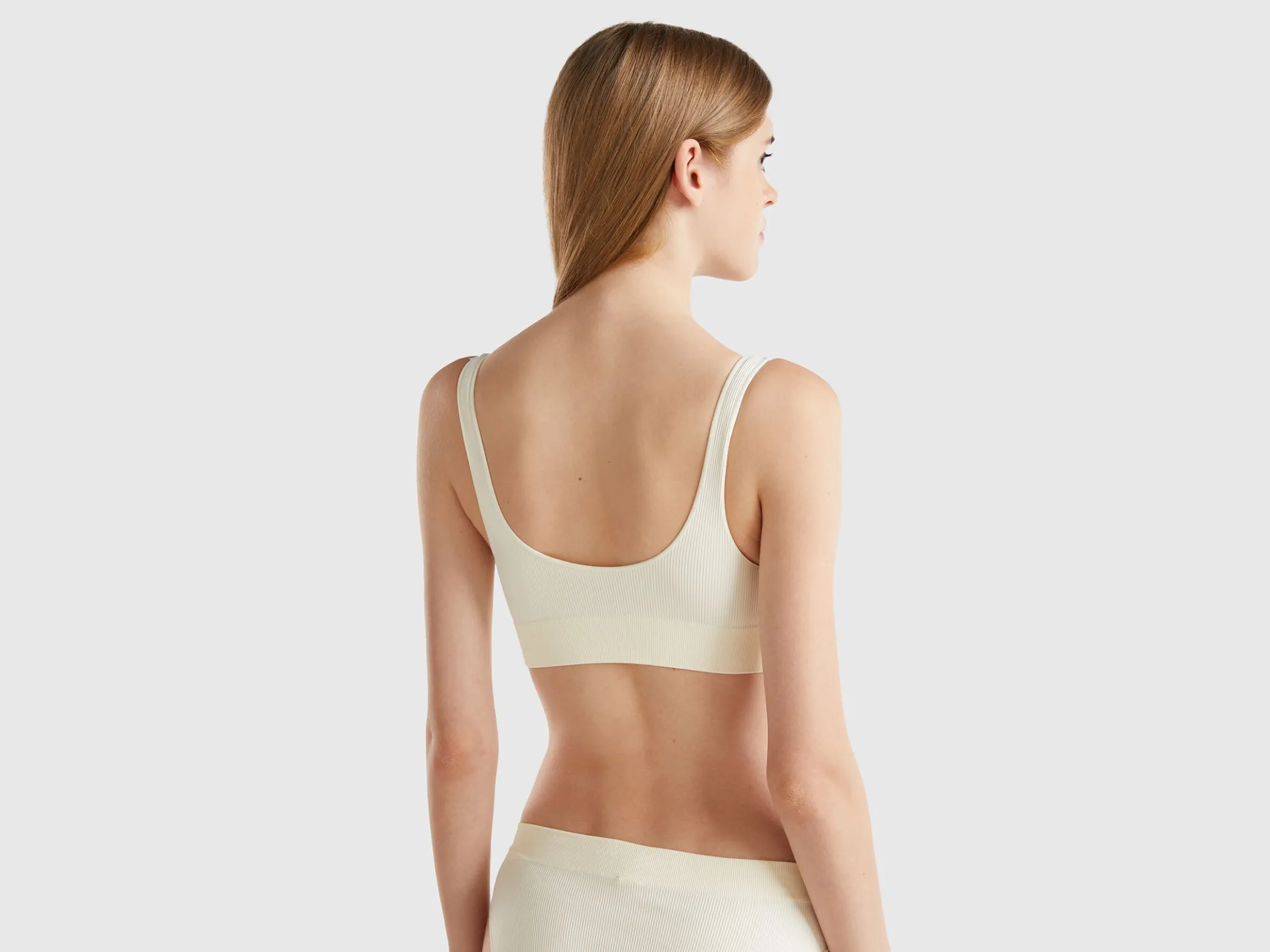 Triangle bra in recycled nylon blend