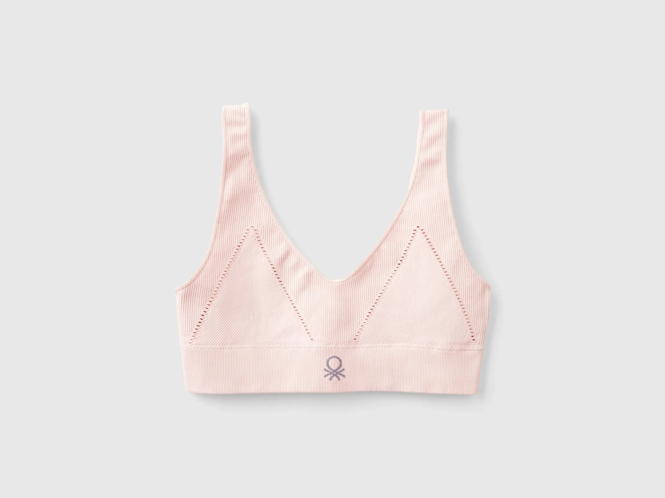 Triangle bra in recycled nylon blend