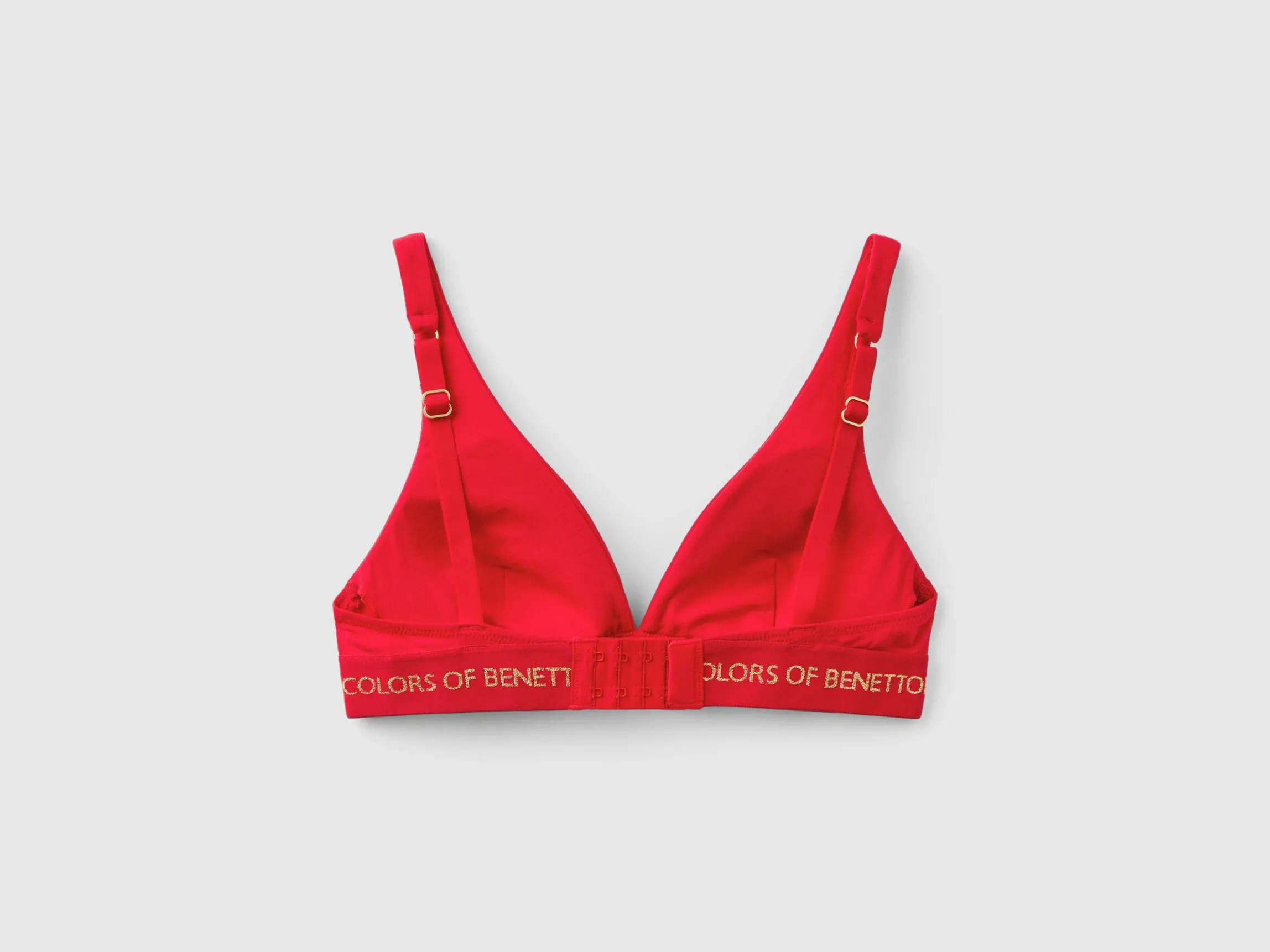 Triangle bra in stretch cotton