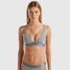 Triangle bra in stretch organic cotton