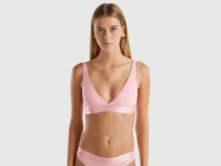 Triangle bra in stretch organic cotton