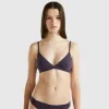 Triangle bra in stretch organic cotton