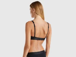Triangle bra in stretch organic cotton