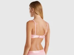 Triangle bra in stretch organic cotton