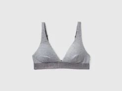 Triangle bra in stretch organic cotton
