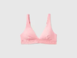Triangle bra in stretch organic cotton