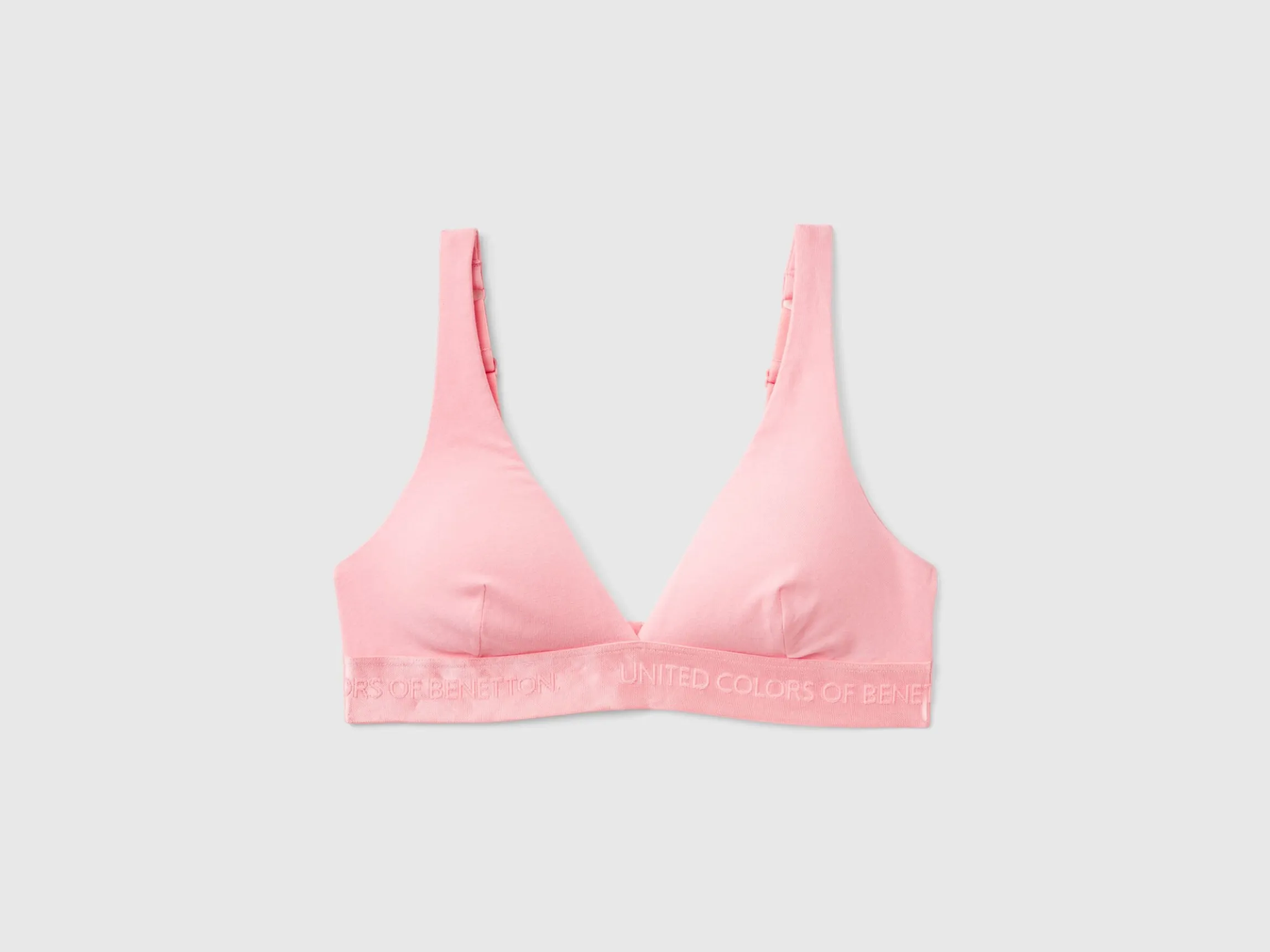 Triangle bra in stretch organic cotton