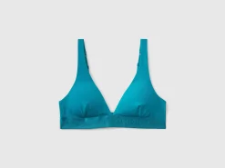 Triangle bra in stretch organic cotton