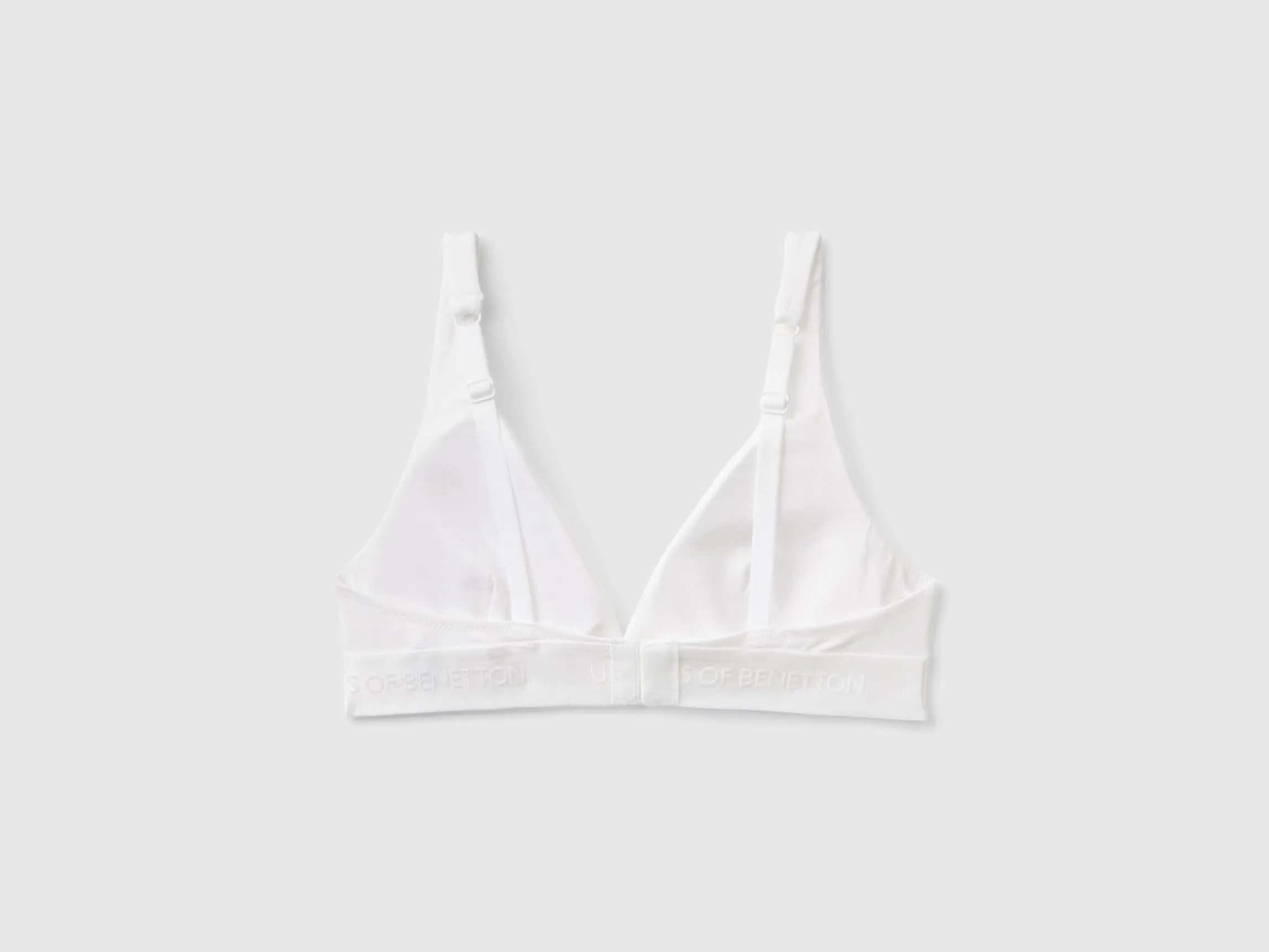 Triangle bra in stretch organic cotton