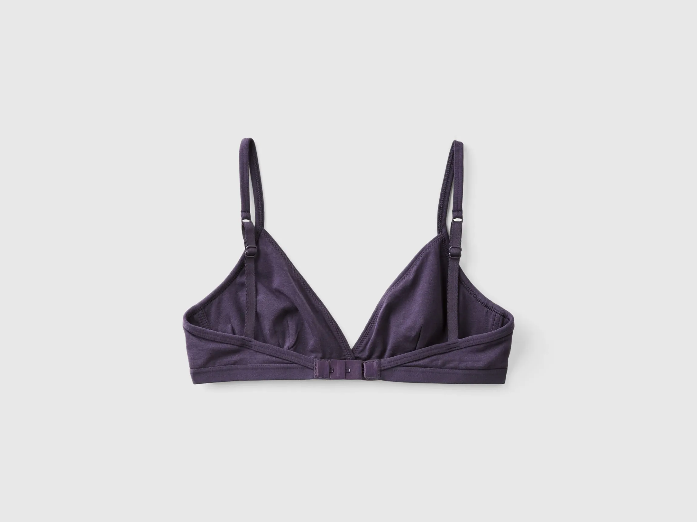 Triangle bra in stretch organic cotton