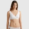 Triangle bra in super stretch organic cotton