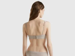 Triangle bra in super stretch organic cotton
