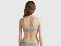 Triangle bra in super stretch organic cotton