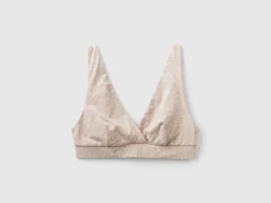 Triangle bra in super stretch organic cotton