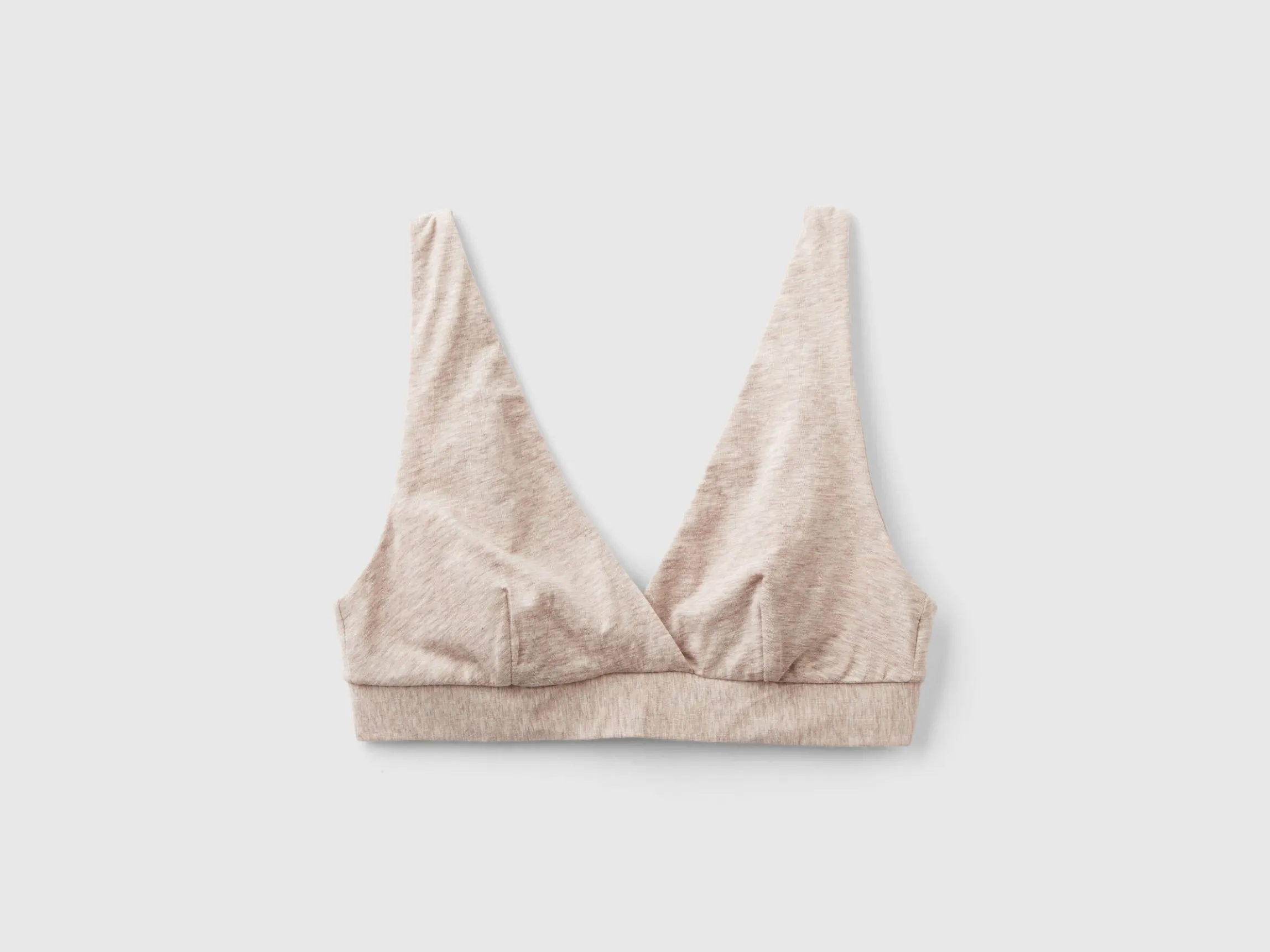 Triangle bra in super stretch organic cotton