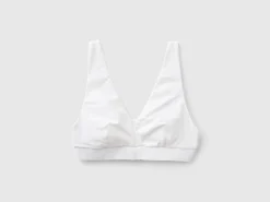 Triangle bra in super stretch organic cotton