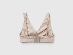 Triangle bra in super stretch organic cotton