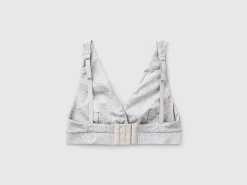 Triangle bra in super stretch organic cotton
