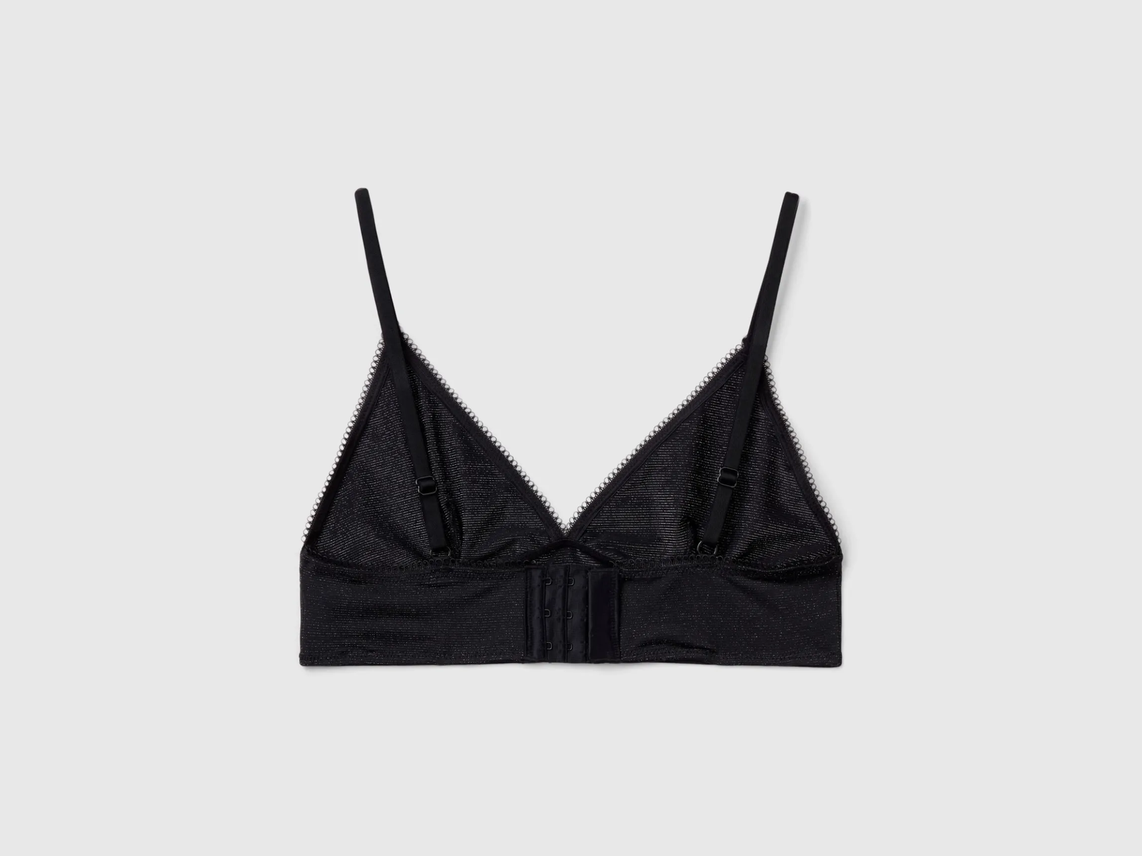 Triangle bra with lurex