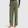 Trousers in corduroy