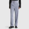 Trousers in corduroy