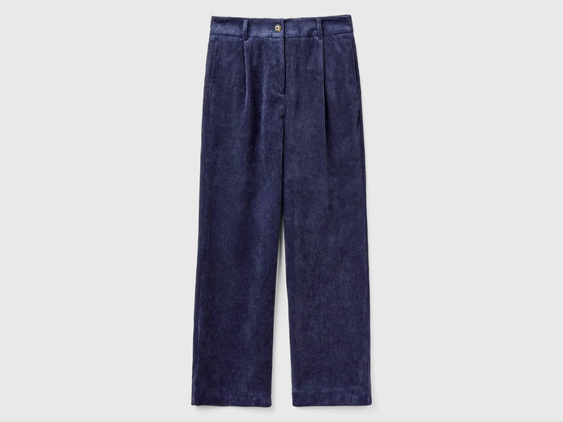 Trousers in corduroy