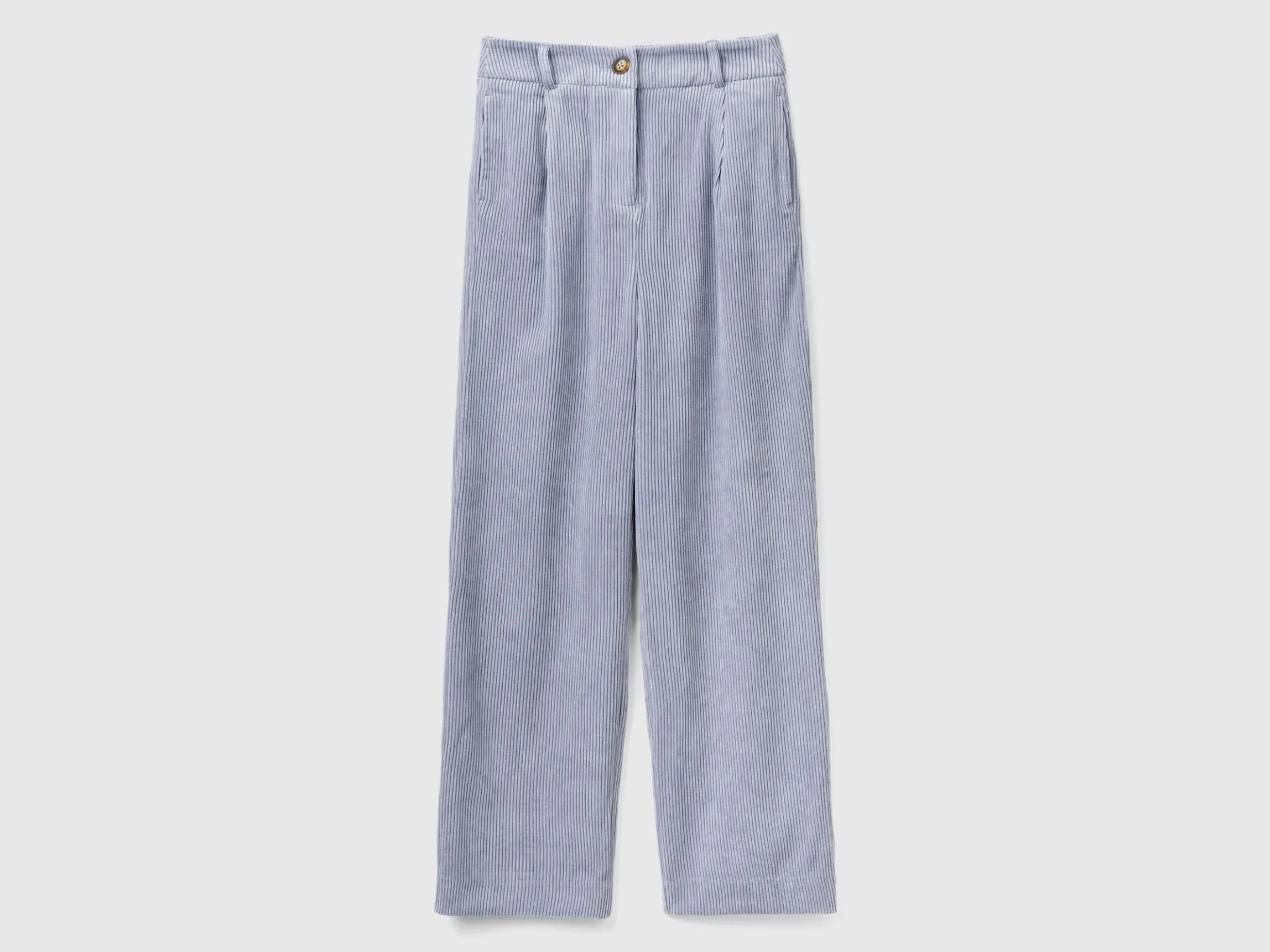 Trousers in corduroy